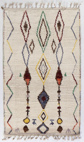 Moroccan Rug (3.3 x 5.5)ft