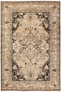 Uzbek Rug (6.4 x 9.9)ft