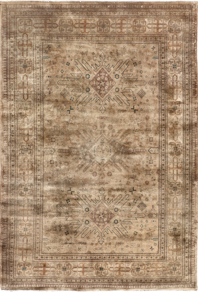 Uzbek Rug (6.7 x 9.8)ft