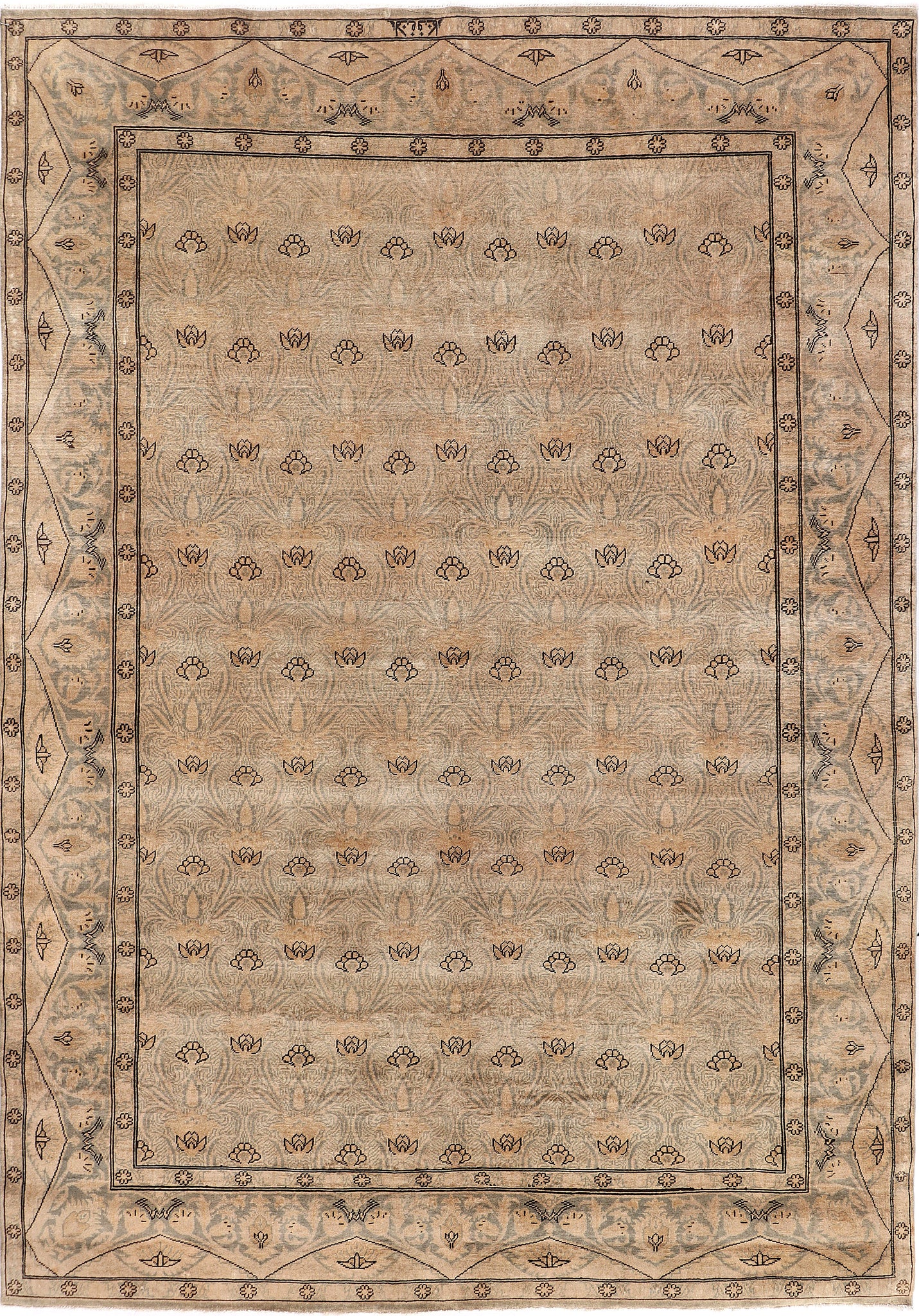 Uzbek Rug (6.3 x 9.11)ft