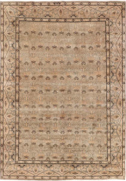 Uzbek Rug (6.3 x 9.11)ft