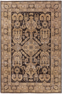 Uzbek Rug (6.1 x 9.2)ft