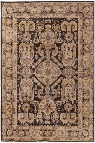 Uzbek Rug (6.1 x 9.2)ft