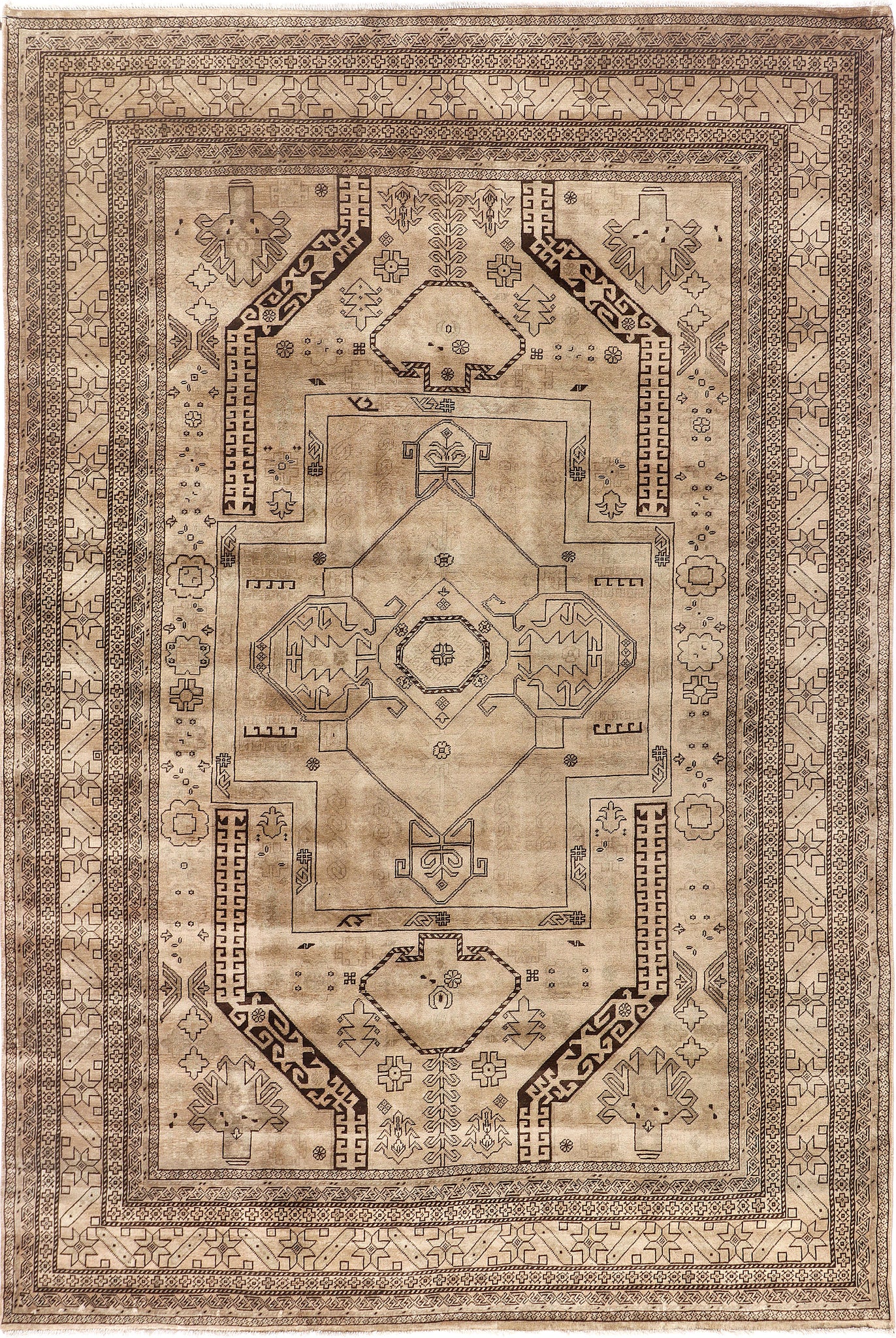 Uzbek Rug (6.5 x 9.7)ft