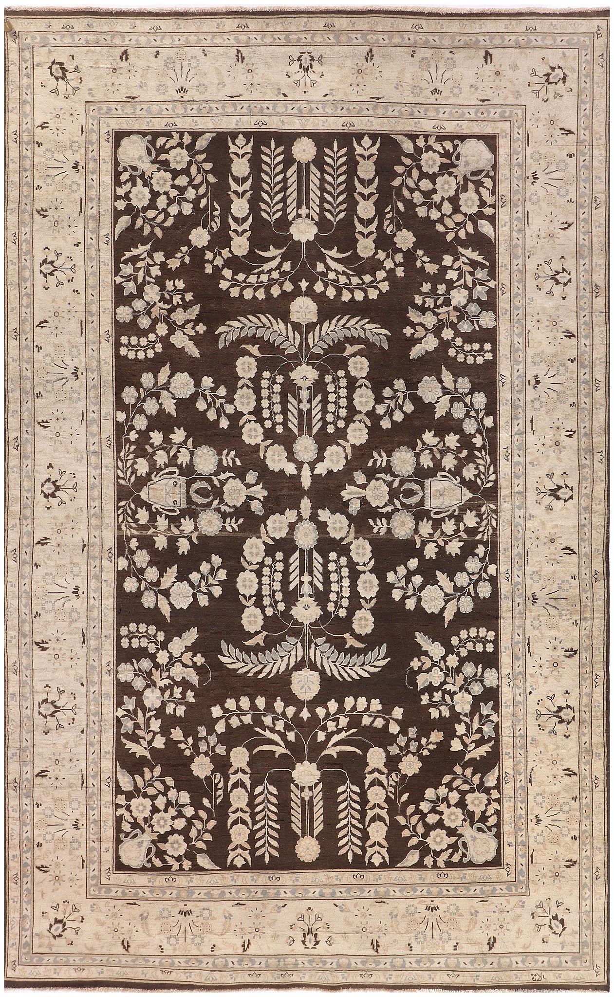 Uzbek Rug (5.7 x 9.1)ft