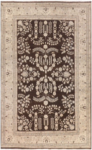 Uzbek Rug (5.7 x 9.1)ft