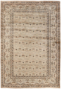 Uzbek Rug (5.11 x 8.8)ft
