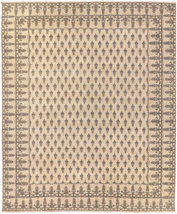 Uzbek Rug (8 x 9.9)ft