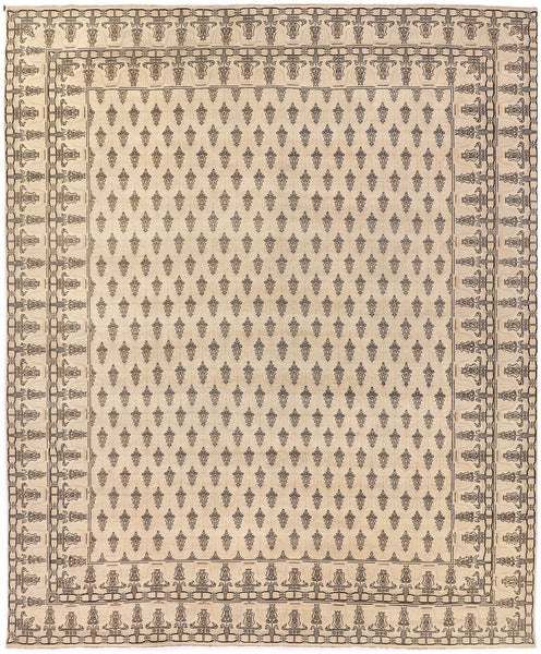 Uzbek Rug (8 x 9.9)ft