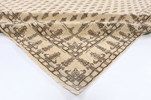 Uzbek Rug (8 x 9.9)ft
