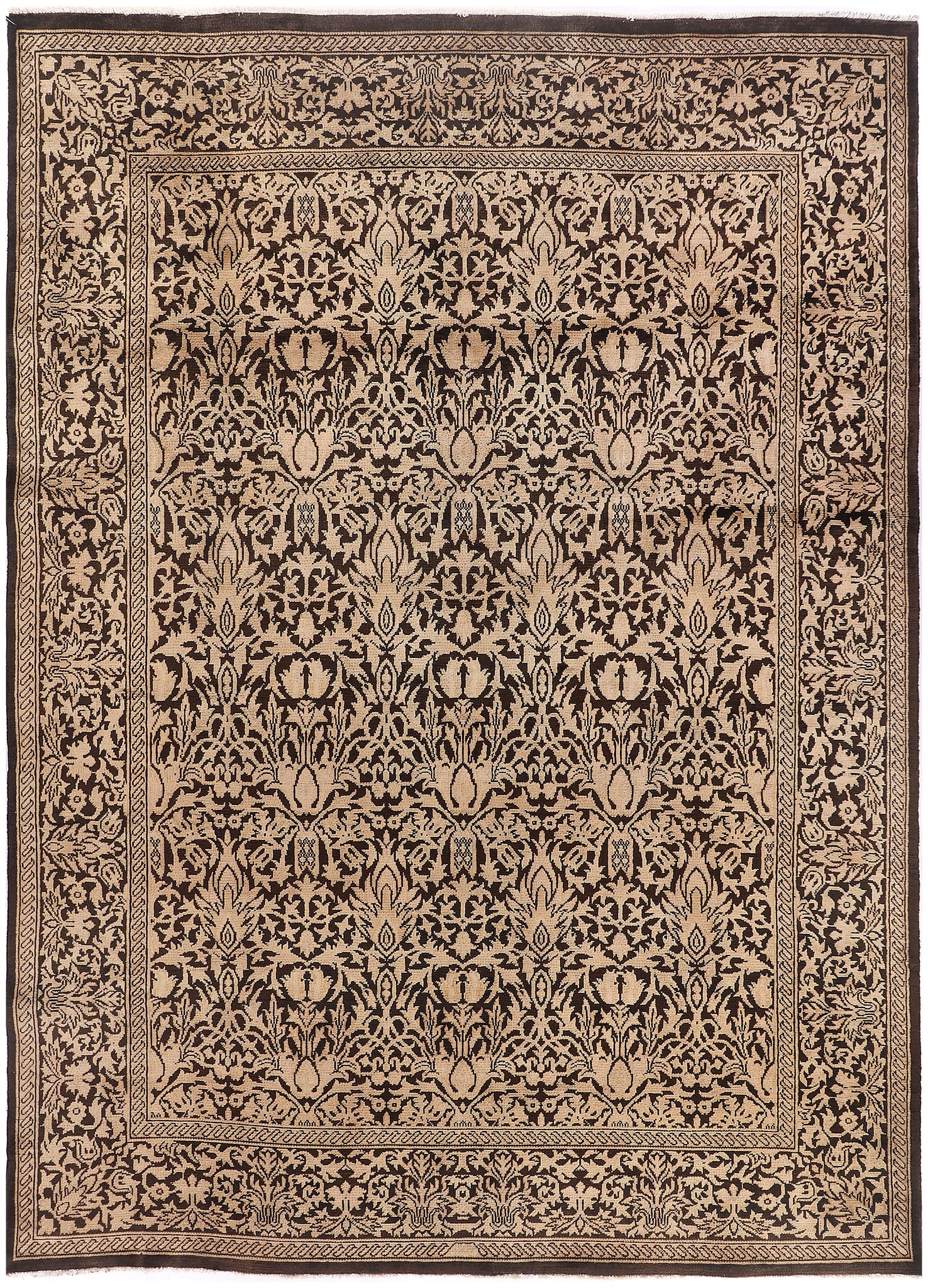 Uzbek Rug (5.11 x 8.3)ft