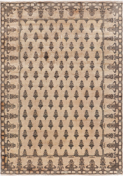 Uzbek Rug (3.11 x 5.8)ft