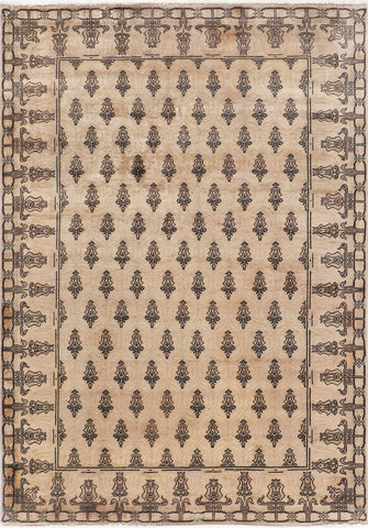 Uzbek Rug (3.11 x 5.8)ft
