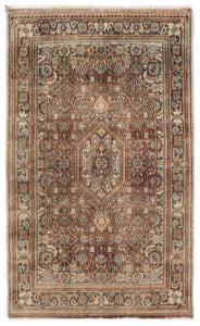 Uzbek Rug (2.6 x 4.1)ft