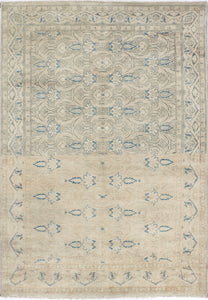Uzbek Rug (4.1 x 6.5)ft