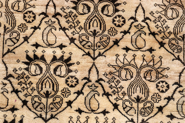Uzbek Rug (4.1 x 6.3)ft