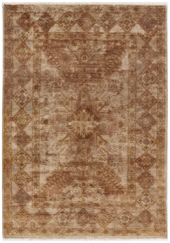 Uzbek Rug (2.8 x 3.10)ft