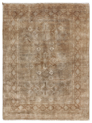 Uzbek Rug (2.11 x 4)ft