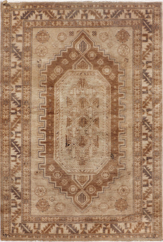 Uzbek Rug (3.11 x 5.9)ft