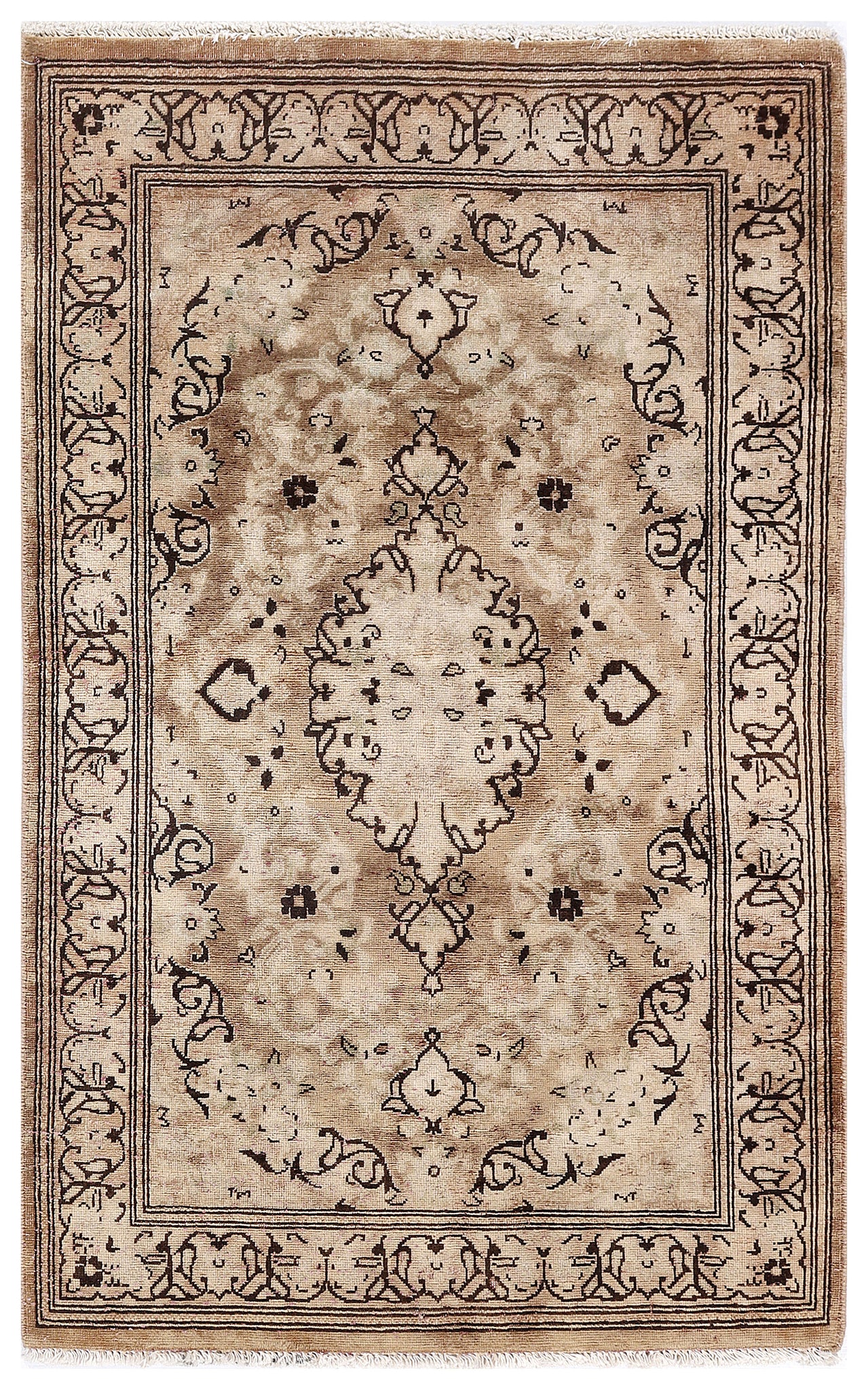 Uzbek Rug (2.6 x 4.1)ft