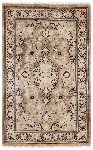 Uzbek Rug (2.6 x 4.1)ft