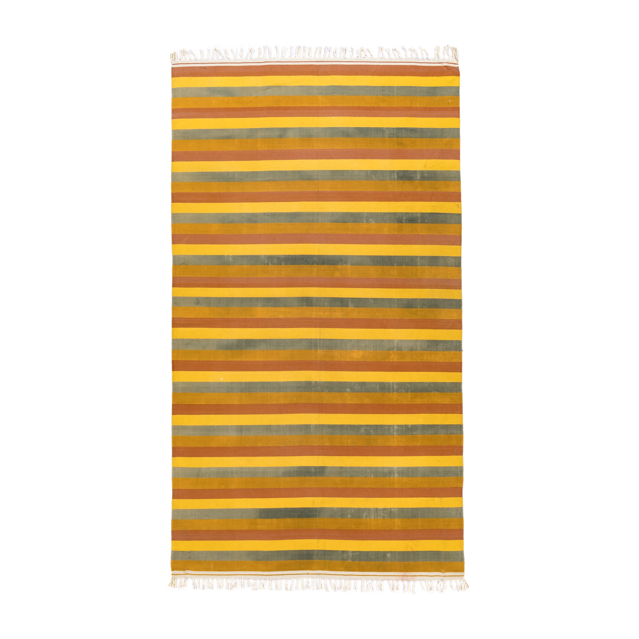 Cotton Dhurrie (3.4 x 6)ft