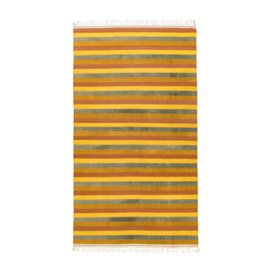 Cotton Dhurrie (3.4 x 6)ft