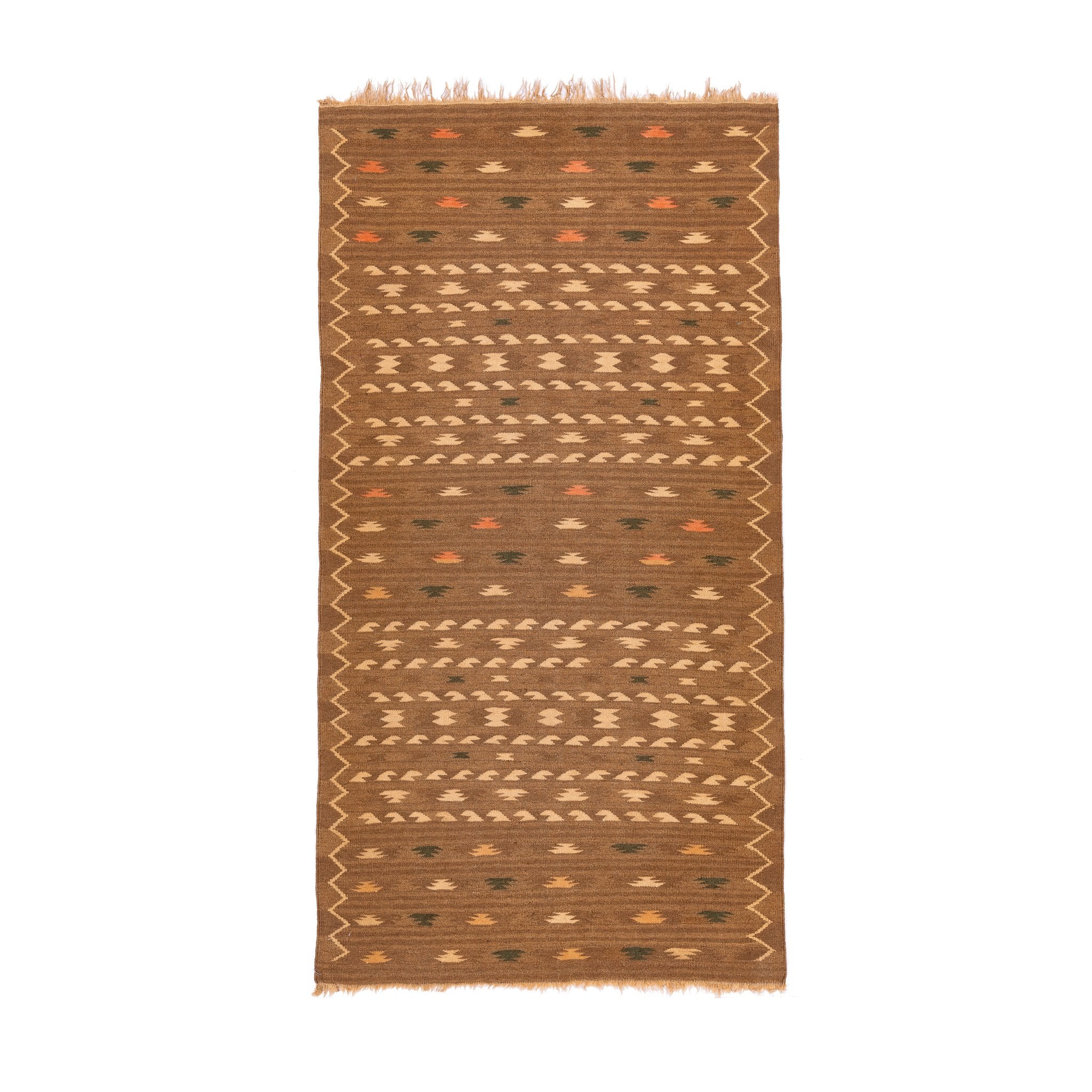 Turkmen Kilim (3.4 x 6.4)ft