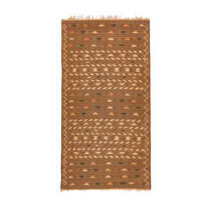 Turkmen Kilim (3.4 x 6.4)ft