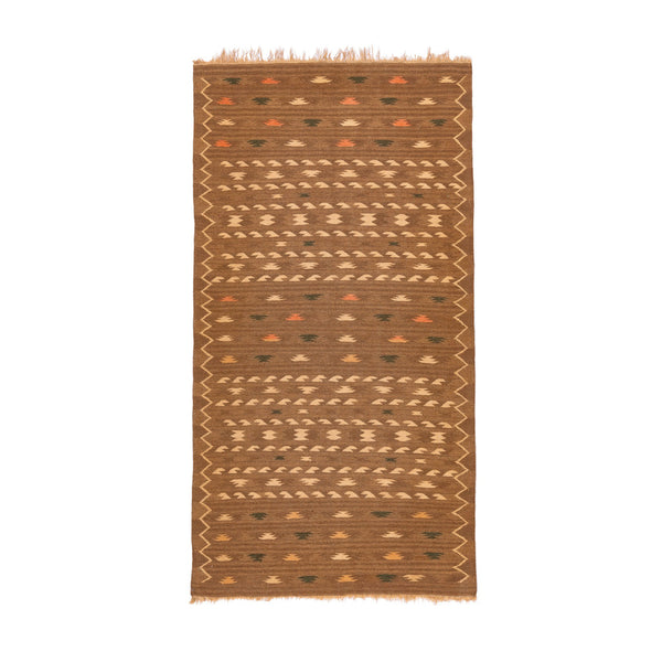 Turkmen Kilim (3.4 x 6.4)ft