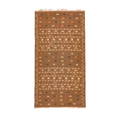 Turkmen Kilim (3.4 x 6.4)ft
