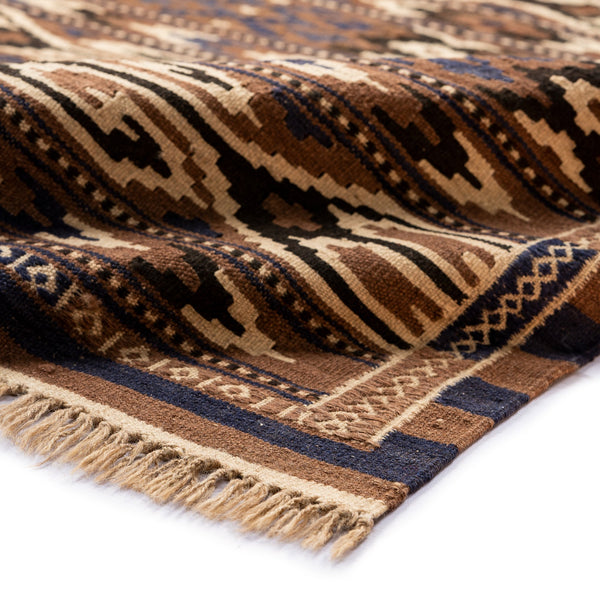 Turkmen Kilim (3.3 x 6.1)ft