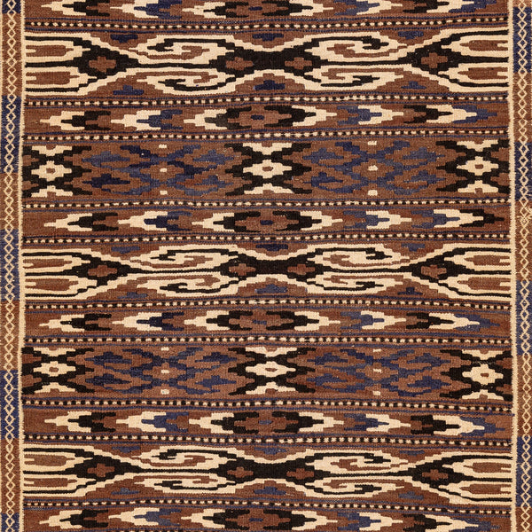 Turkmen Kilim (3.3 x 6.1)ft