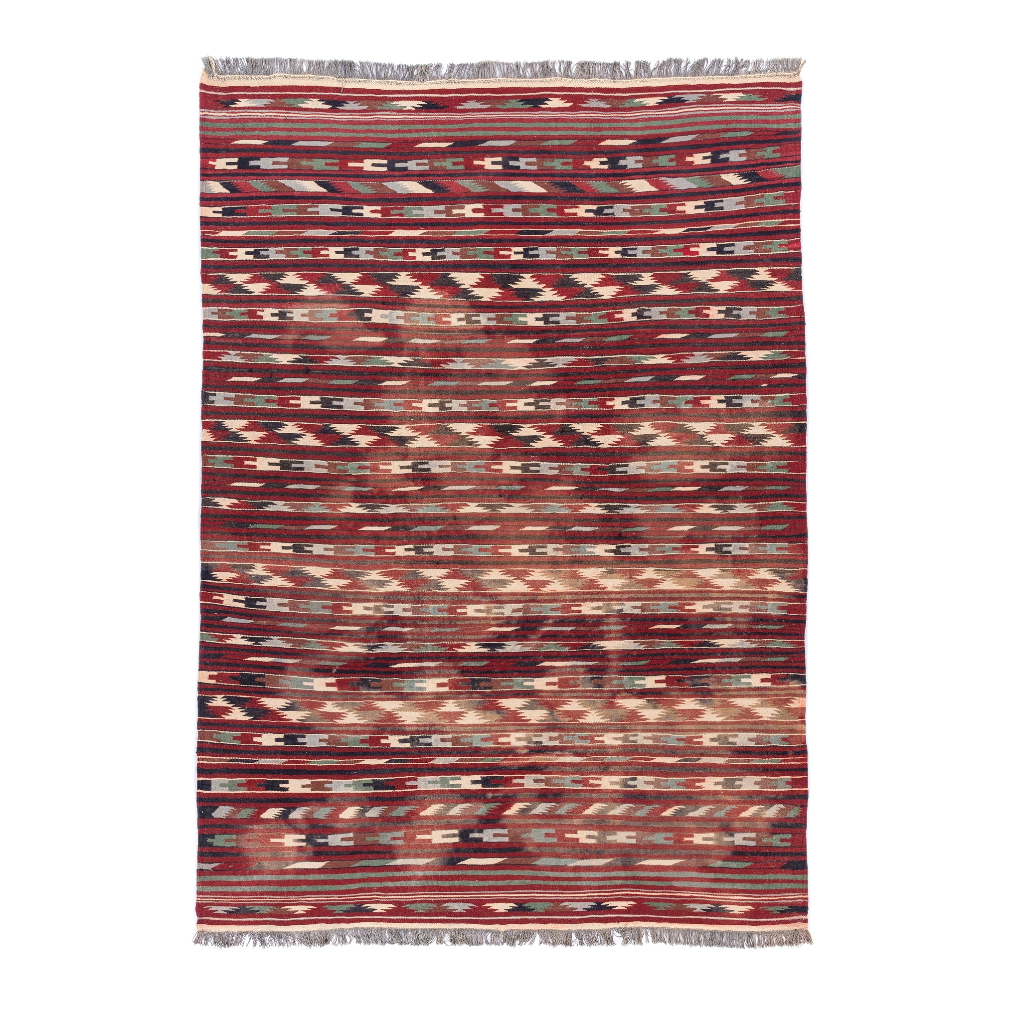 Turkmen Kilim (5.2 x 7.6)ft