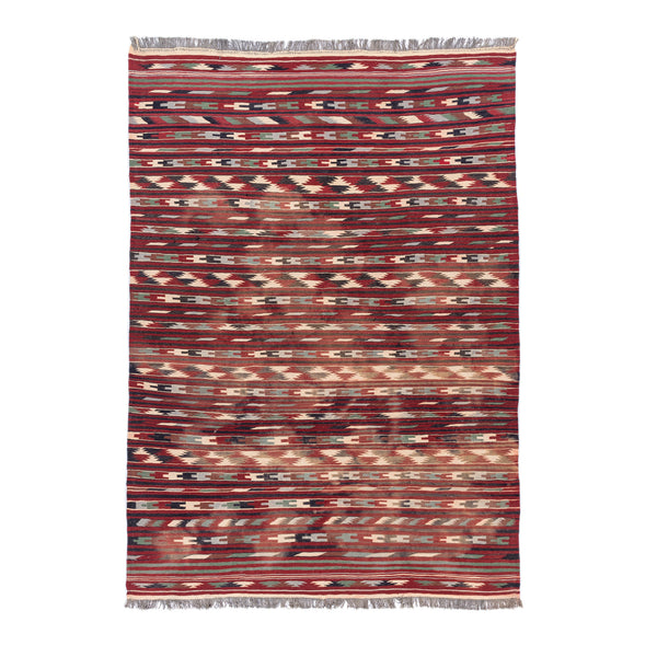 Turkmen Kilim (5.2 x 7.6)ft