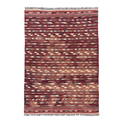 Turkmen Kilim (5.2 x 7.6)ft