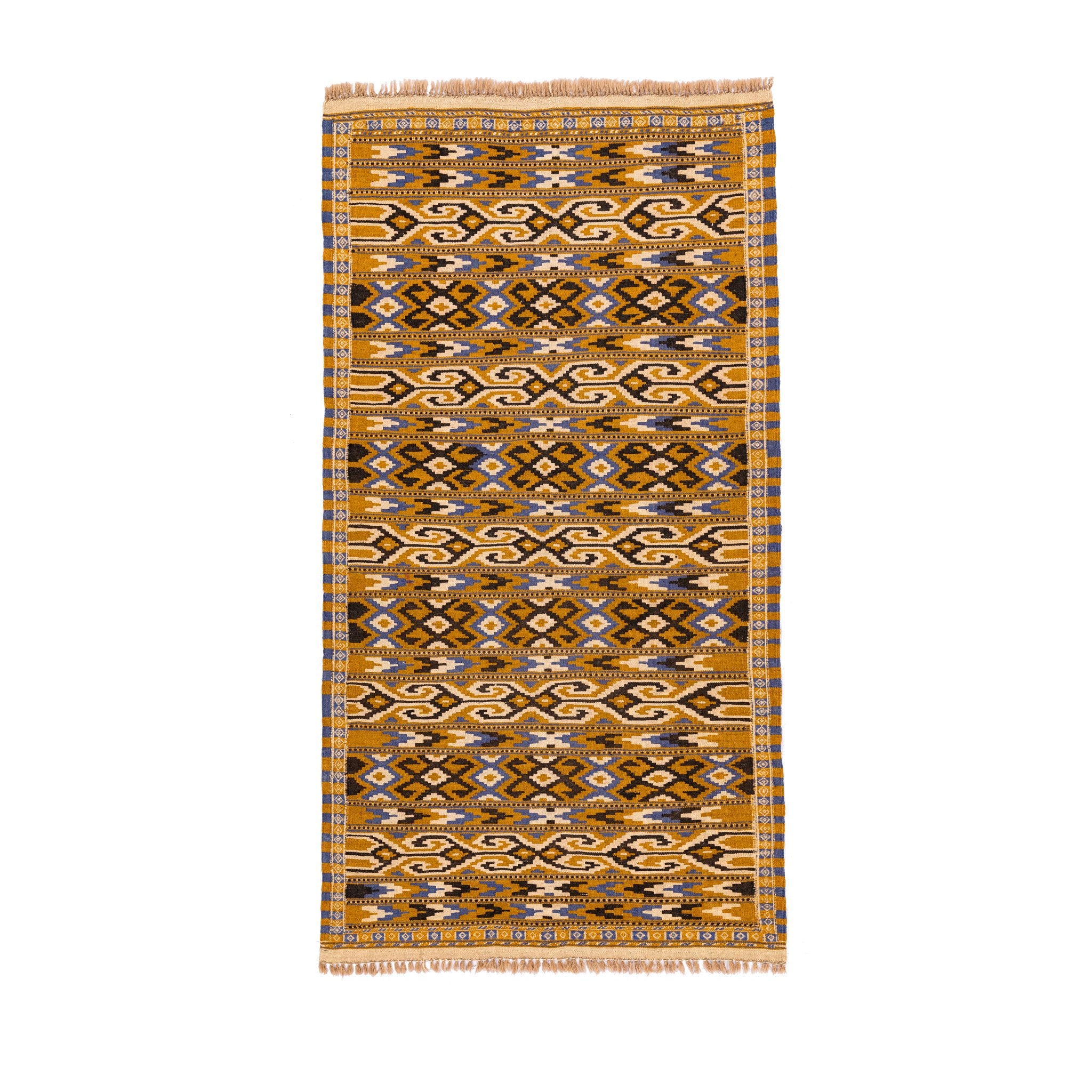 Turkmen Kilim (3.2 x 6.1)ft