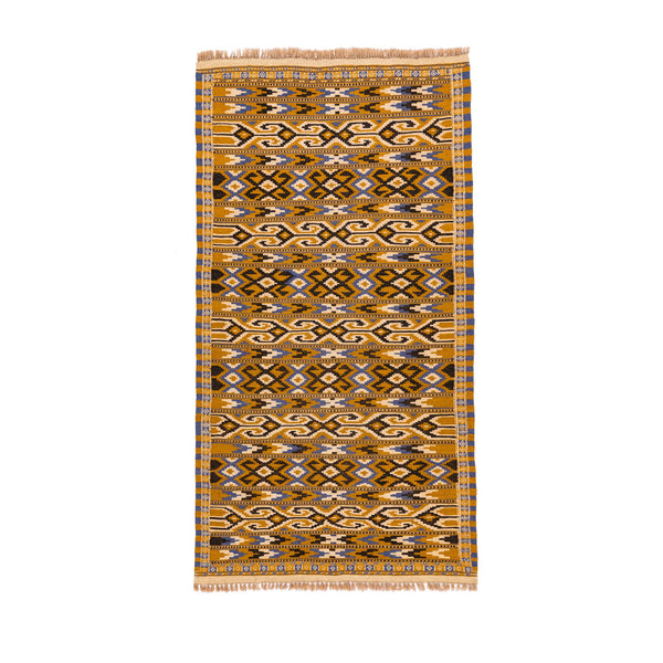 Turkmen Kilim (3.2 x 6.1)ft