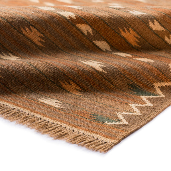Turkmen Kilim (3.4 x 6.6)ft