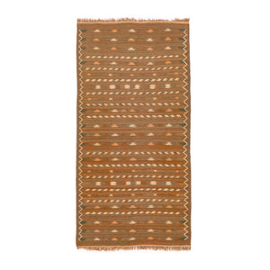Turkmen Kilim (3.4 x 6.6)ft