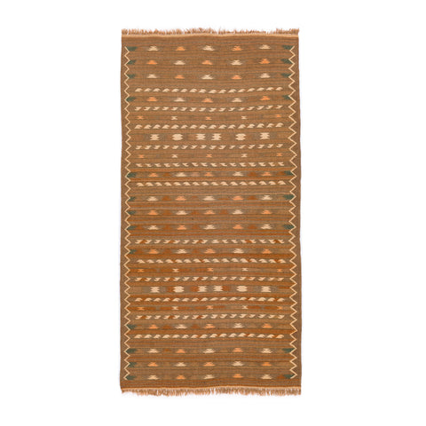 Turkmen Kilim (3.4 x 6.6)ft