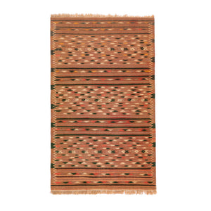 Turkmen Kilim (3.7 x 6.2)ft