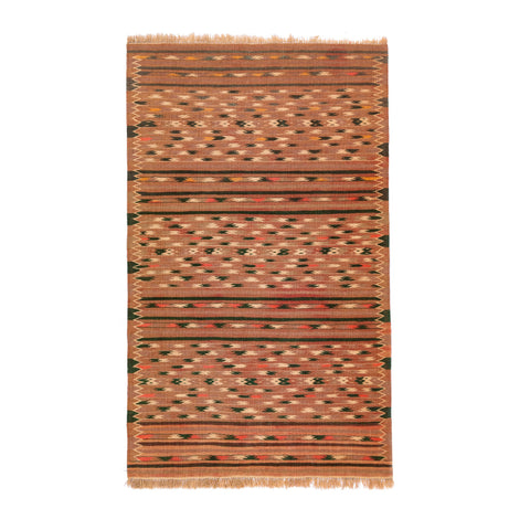 Turkmen Kilim (3.7 x 6.2)ft