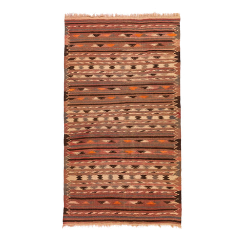 Turkmen Kilim (3.4 x 5.9)ft