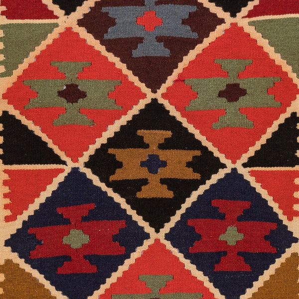 Ardebil Kilim (3.2 x 5.3)ft