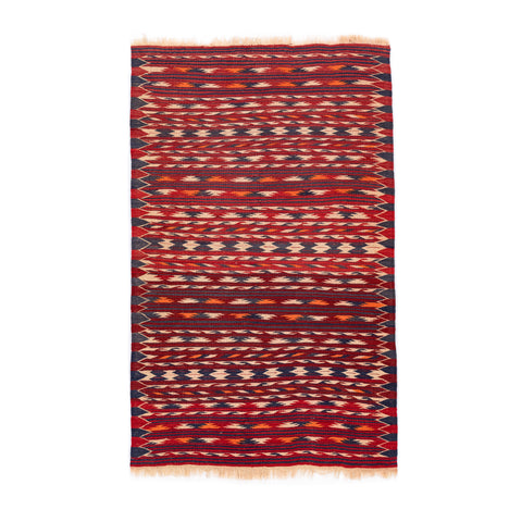 Turkmen Kilim (3.9 x 6.3)ft
