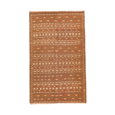 Turkmen Kilim (3.8 x 6.2)ft