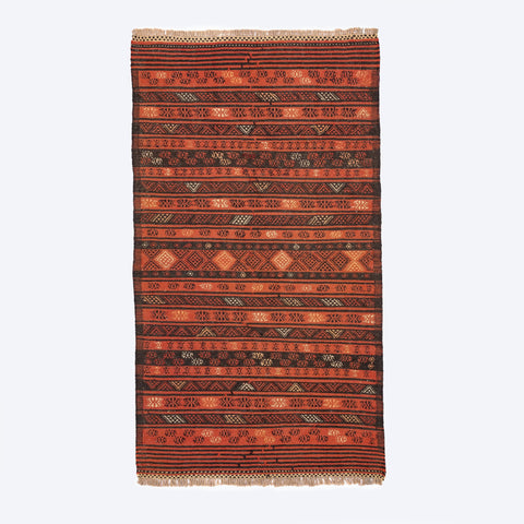 Turkmen Kilim (3.3 x 6.1)ft