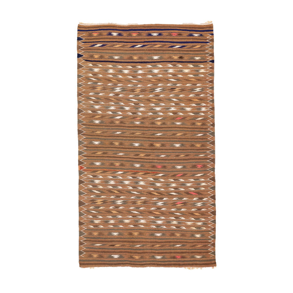 Turkmen Kilim (3.6 x 6.2)ft