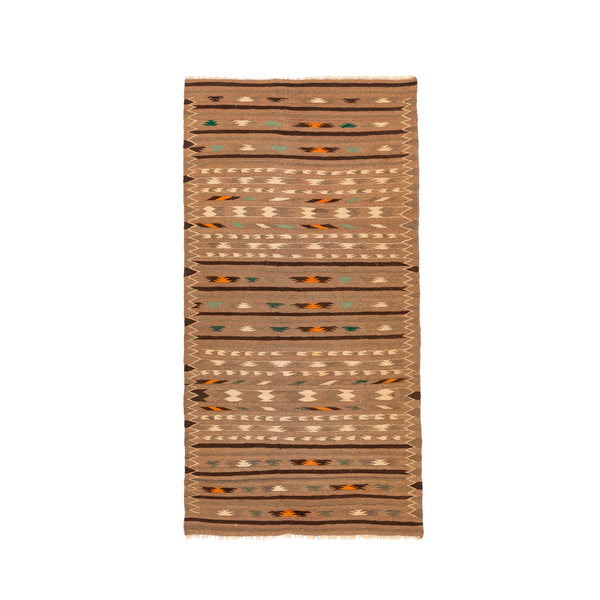 Turkmen Kilim (3.1 x 6.2)ft